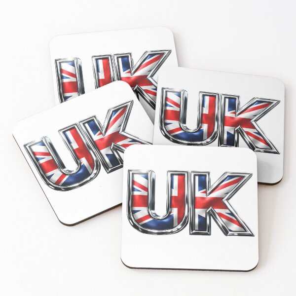 Item preview, UK Flag Chrome designed and sold by GamerGearTees.