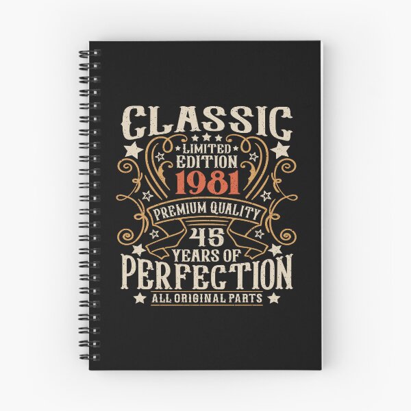 Item preview, 45th Birthday Vintage 1981 Classic 45 Years Old Men designed and sold by eclecTEEq.