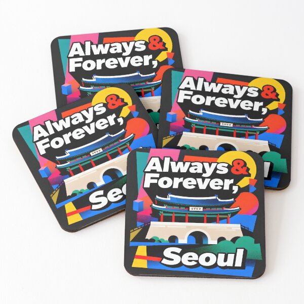 Item preview, Always & Forever – Seoul City Romantic Design designed and sold by FreeFromDefault.