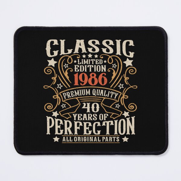Item preview, 40th Birthday Vintage 1986 Classic 40 Years Old Men designed and sold by eclecTEEq.