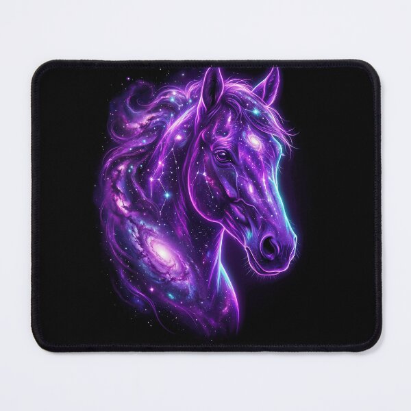 Item preview, Neon Void Horse - Galaxy Zodiac 2026 designed and sold by Aura Art Studio.