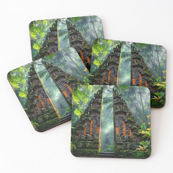 Item preview, Ancient Temple Entrance Surrounded by Lush Jungle designed and sold by Artessie.