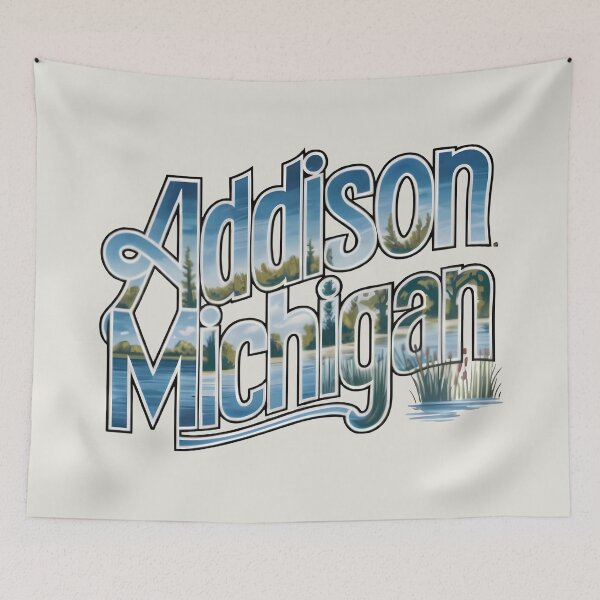 Item preview, Addison, Michigan, Addison Mi, Addison Michigan designed and sold by MoMidoStore.