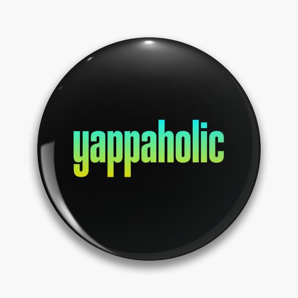 Item preview, yappaholic, Yap Memes Green Typography designed and sold by Memes N Lore .