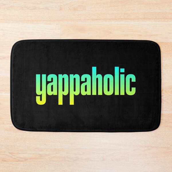 Item preview, yappaholic, Yap Memes Green Typography designed and sold by Memes N Lore .
