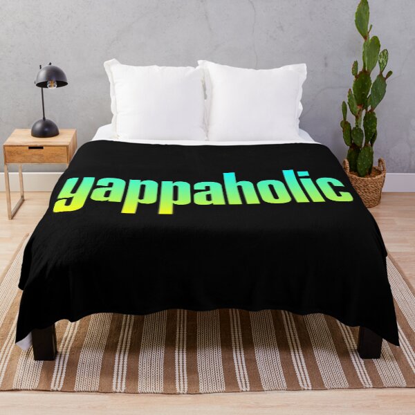Item preview, yappaholic, Yap Memes Green Typography designed and sold by Memes N Lore .