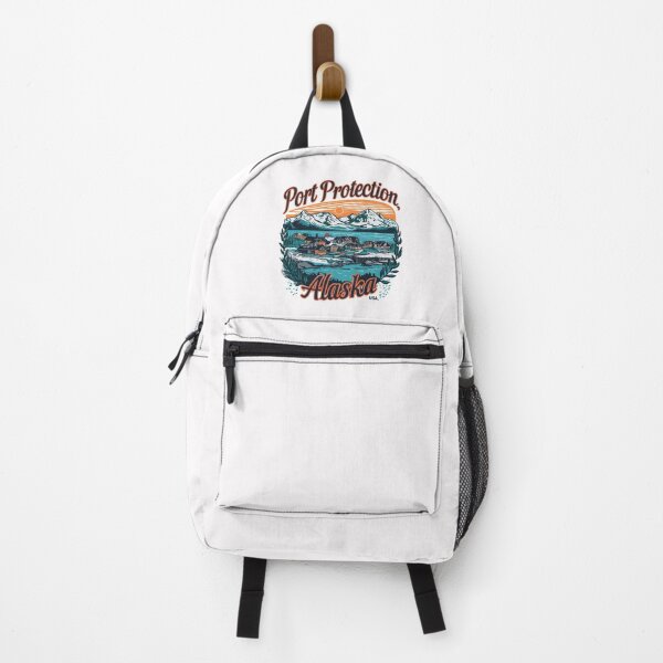 Item preview, Port Protection Alaska T-Shirt – Cozy Coastal Village Adventure Illustration designed and sold by paulo silveira.