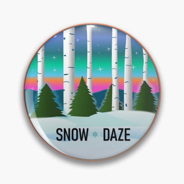 Item preview, Snow Daze: Sunset Glow in the Woods designed and sold by 5adraval.