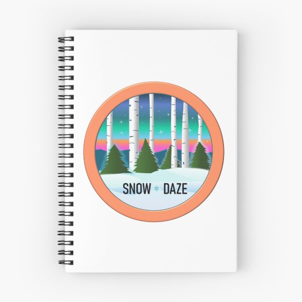 Item preview, Snow Daze: Sunset Glow in the Woods designed and sold by 5adraval.