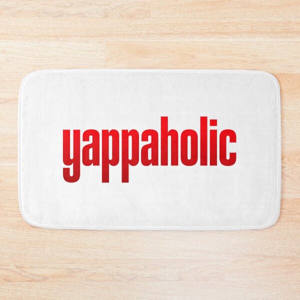 Item preview, yappaholic, Yap Memes Red Typography designed and sold by Memes N Lore .