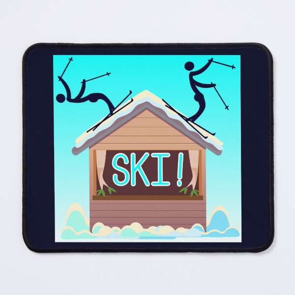 Item preview, SKIING SKI HUT designed and sold by minimalartstory.