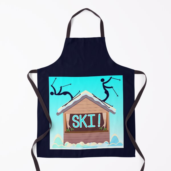 Item preview, SKIING SKI HUT designed and sold by minimalartstory.