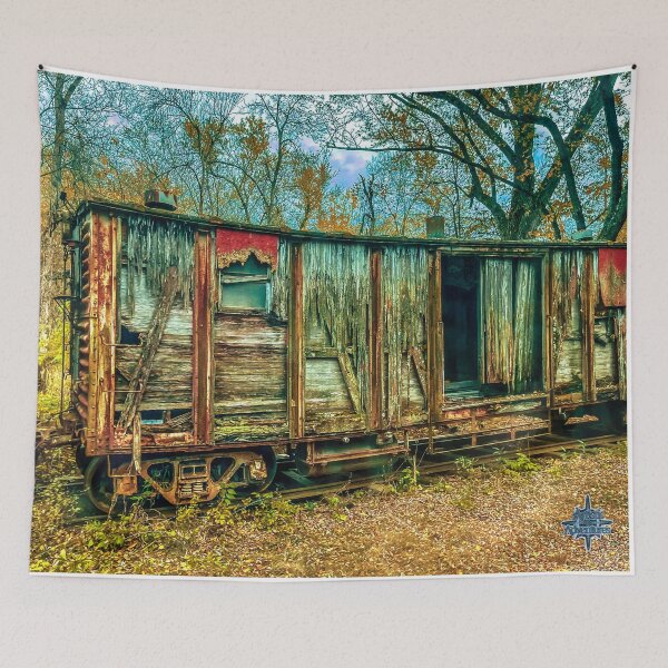 Item preview, Abandoned Railcar – Weathered Train Photography designed and sold by aadventures.