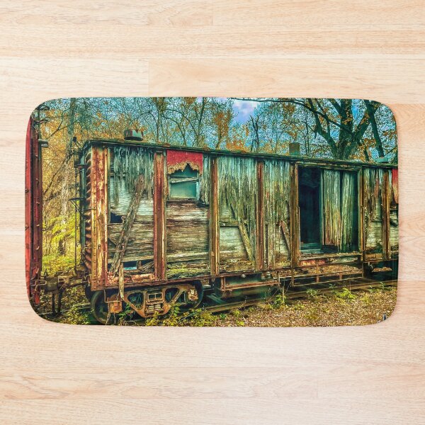 Item preview, Abandoned Railcar – Weathered Train Photography designed and sold by aadventures.