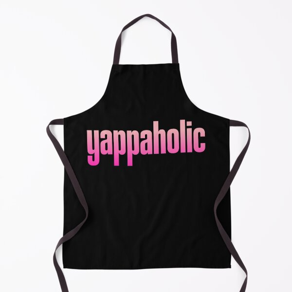 Item preview, Yappaholic, Yap Memes Pink Typography designed and sold by Memes N Lore .