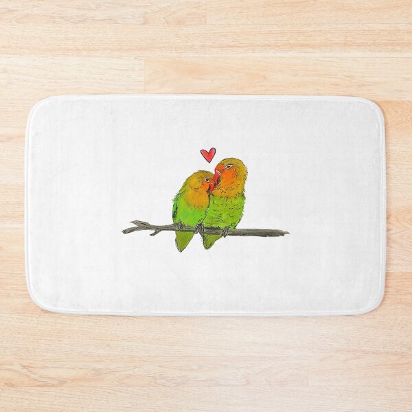 Item preview, Hand Drawn Lovebirds designed and sold by Lena Draws.