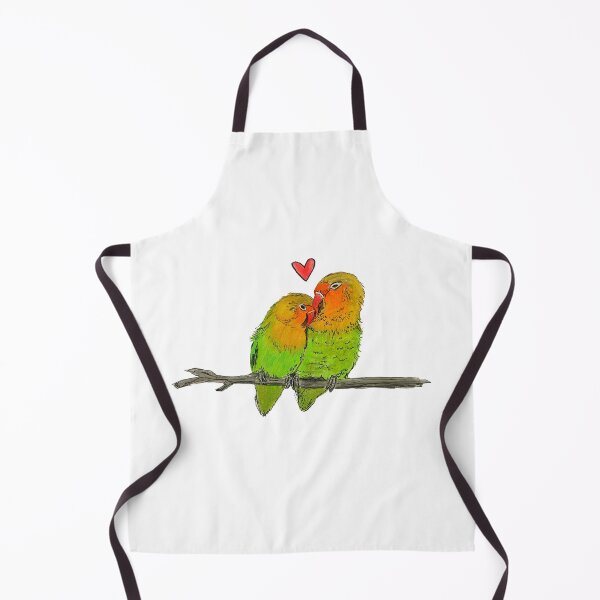 Item preview, Hand Drawn Lovebirds designed and sold by Lena Draws.