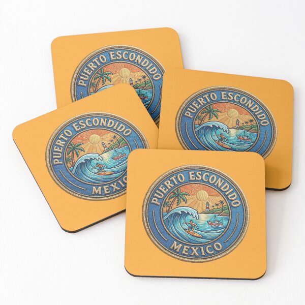 Item preview, Puerto Escondido, Mexico – Surf & Sun Coast designed and sold by Girih.