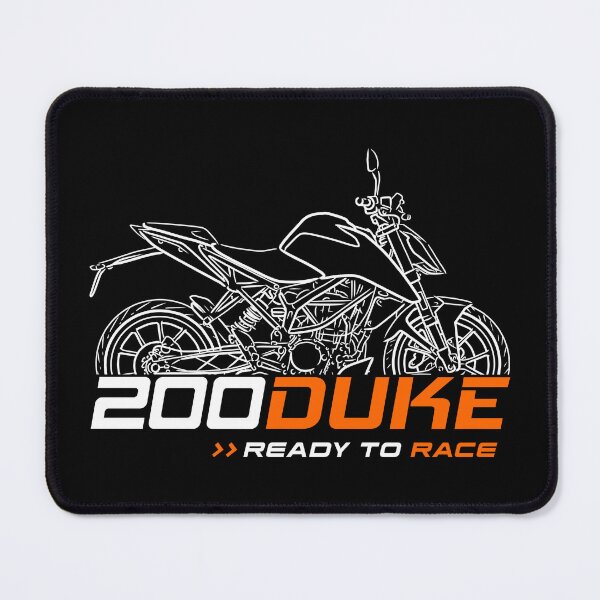 Item preview, Motorcycle KTM 200 Duke 2020-2023, biker designed and sold by ThrottleArts.