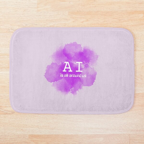 Item preview, La IA está a nuestro alrededor (niebla violeta) designed and sold by ProjectLui.