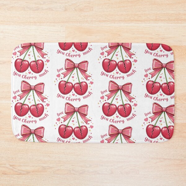 Item preview, Broken Heart Cherries: Pink Ribbon & Sparkling Love designed and sold by Polarisofficial.