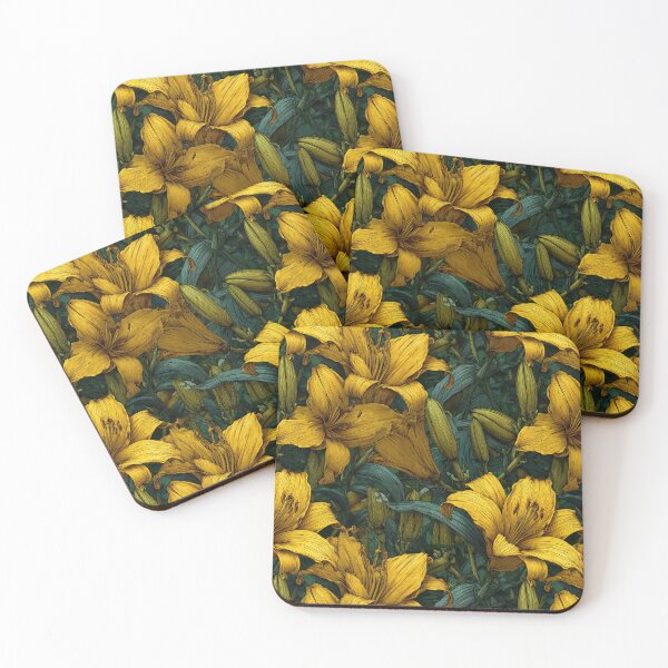 Item preview, Bold Lilies Texture  - Botanical Garden Pattern  - Secret Santa Gifts designed and sold by RoyalStarsPatts.