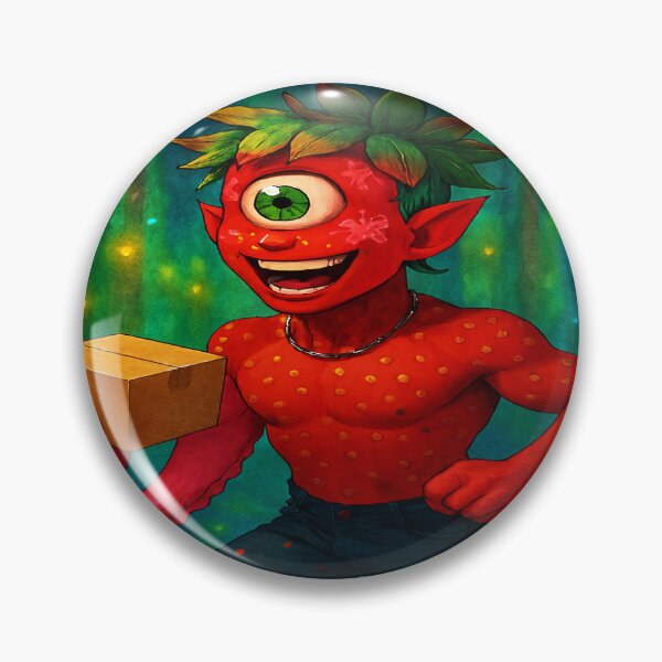 Item preview, the monstrous strawberry cyclops designed and sold by Ecosetereos.