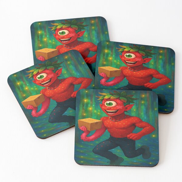 Item preview, the monstrous strawberry cyclops designed and sold by Ecosetereos.