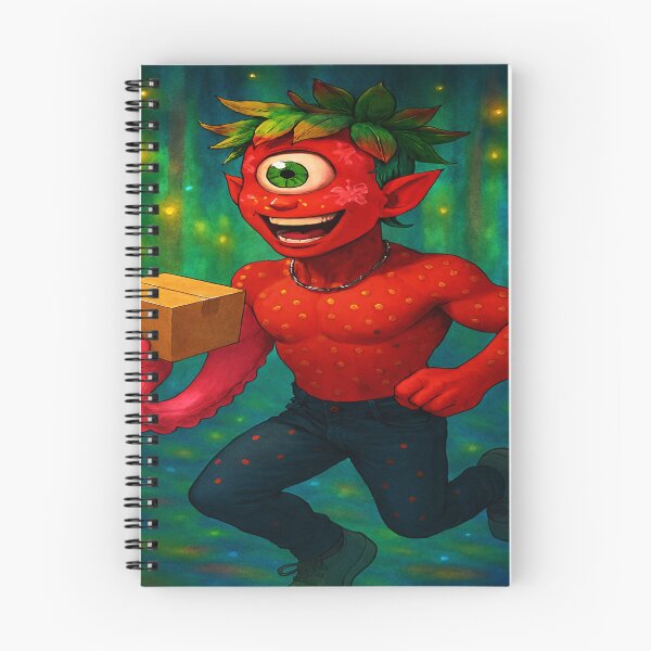 Item preview, the monstrous strawberry cyclops designed and sold by Ecosetereos.