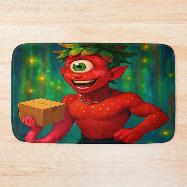 Item preview, the monstrous strawberry cyclops designed and sold by Ecosetereos.