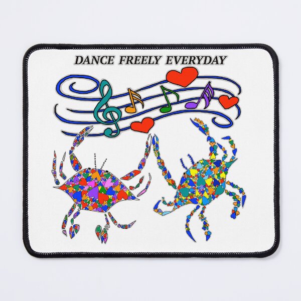 Item preview, Blue Crab Love - Dance Freely Everyday designed and sold by Colleen Macomber.