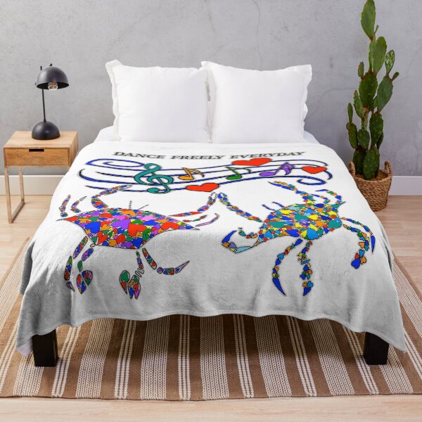 Item preview, Blue Crab Love - Dance Freely Everyday designed and sold by Colleen Macomber.