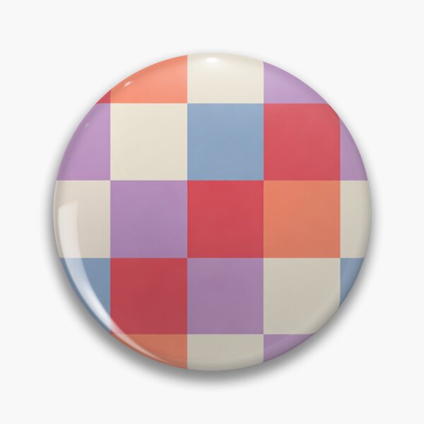Item preview, Colorful Square Grid Pattern designed and sold by SassyArtistry.