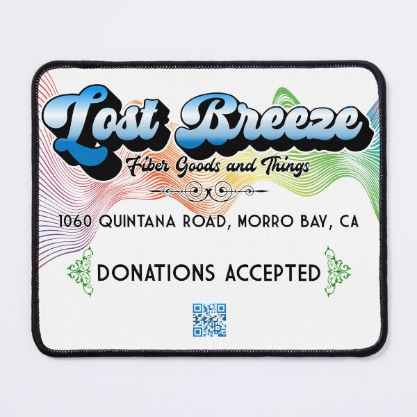 Item preview, Lost Breeze - Fiber Goods and Things, 1060 Quintana Road, Morro Bay, Ca, Donations Accepted! designed and sold by the-grindilkin.