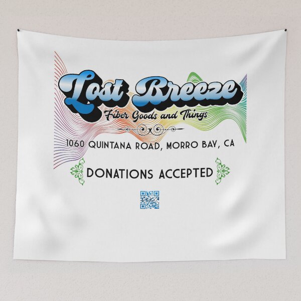 Item preview, Lost Breeze - Fiber Goods and Things, 1060 Quintana Road, Morro Bay, Ca, Donations Accepted! designed and sold by the-grindilkin.