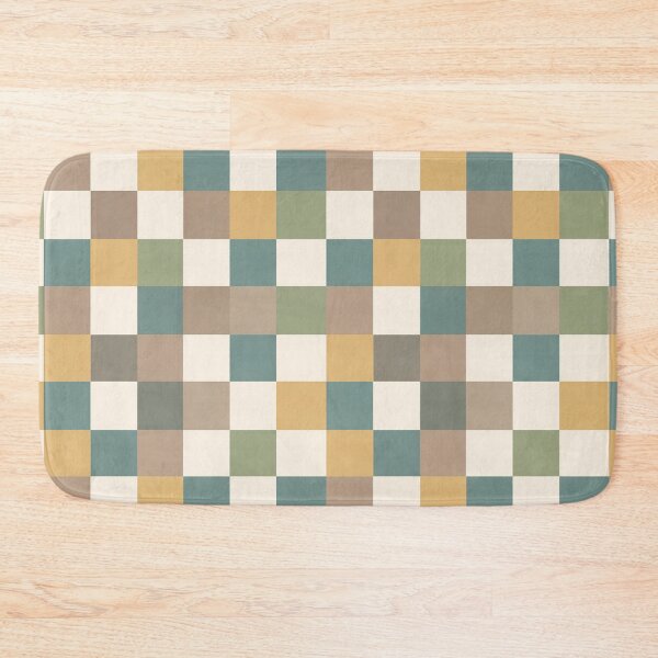 Item preview, Muted Earth Tone Square Grid designed and sold by SassyArtistry.