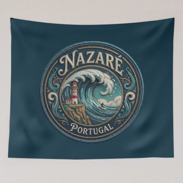 Item preview, Nazaré, Portugal – Legendary Waves & Coastal Light designed and sold by Girih.