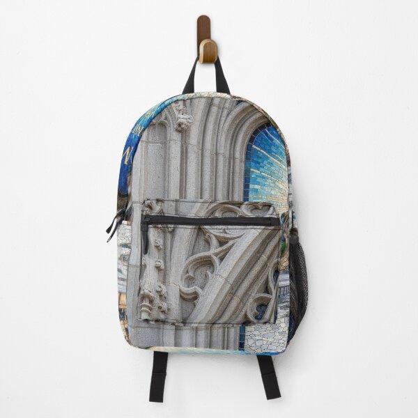 Item preview, Mont-Saint-Michel France - Gothic Arch Mosaic Abbey Art designed and sold by FrancophileFun.