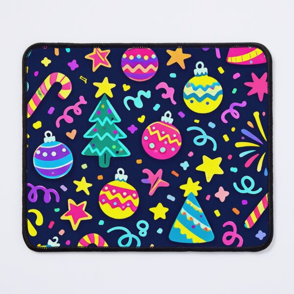 Item preview, Colorful Christmas Party Icons designed and sold by SassyArtistry.