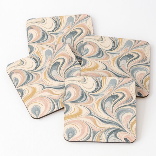 Item preview, Soft Marbled Swirl Abstract designed and sold by SassyArtistry.