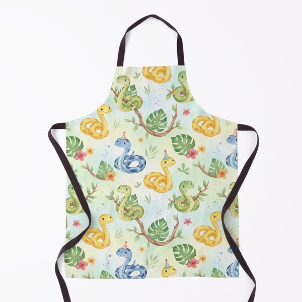 Item preview, Little Python Party: Tropical Jungle Snakes designed and sold by EllaBatovac17.
