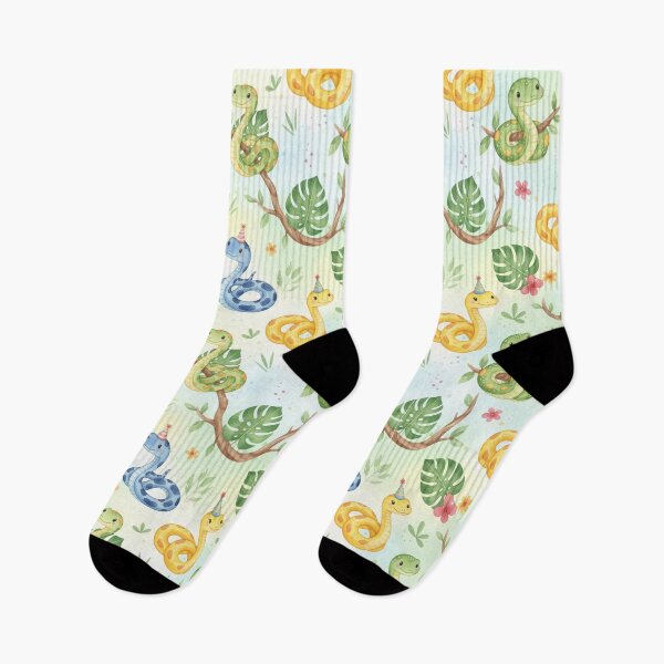 Item preview, Little Python Party: Tropical Jungle Snakes designed and sold by EllaBatovac17.
