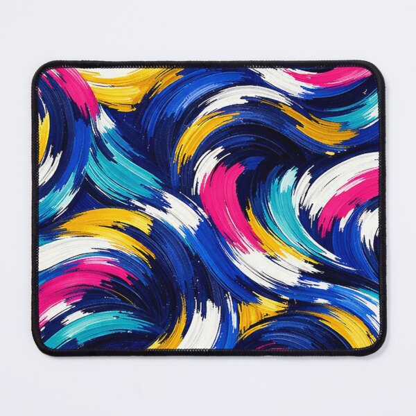 Item preview, Bold Colorful Brush Stroke Swirls designed and sold by SassyArtistry.