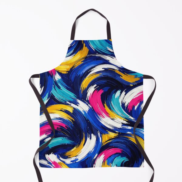 Item preview, Bold Colorful Brush Stroke Swirls designed and sold by SassyArtistry.