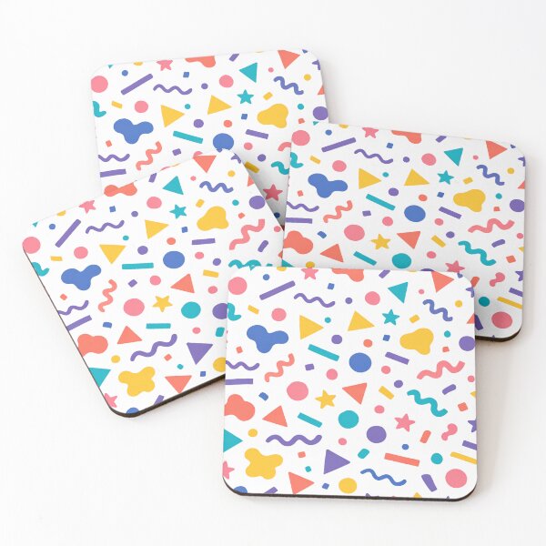 Item preview, Colorful Geometric Doodle Shapes designed and sold by SassyArtistry.