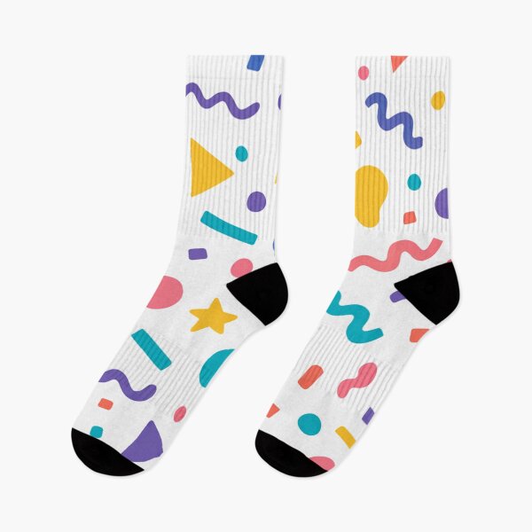 Item preview, Colorful Geometric Doodle Shapes designed and sold by SassyArtistry.