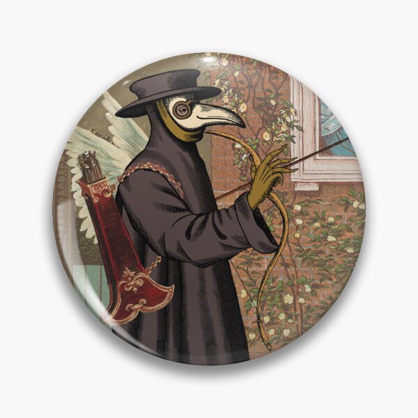 Item preview, Valentine - Even Plague Doctors Need Love designed and sold by GrayHareCards.