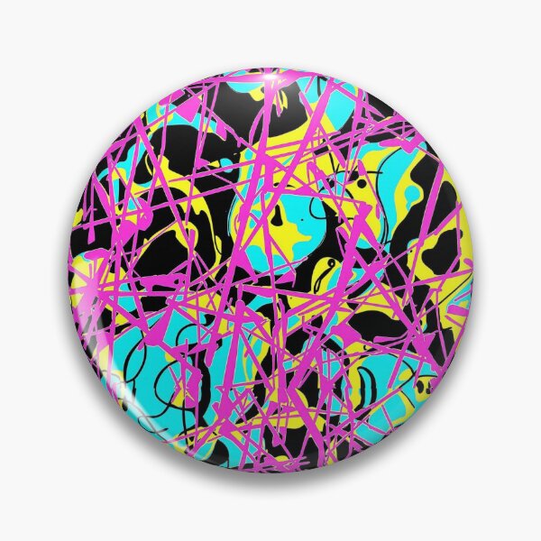 Item preview, Neon Abstract Splatter designed and sold by JWKs Nerd Vault.