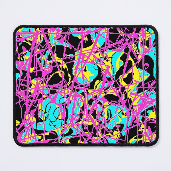 Item preview, Neon Abstract Splatter designed and sold by JWKs Nerd Vault.