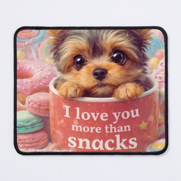 Item preview, I Love You More Than Snacks designed and sold by GivingJoy.